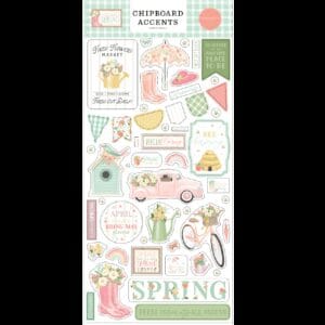 Here Comes Spring Chipboard Accents