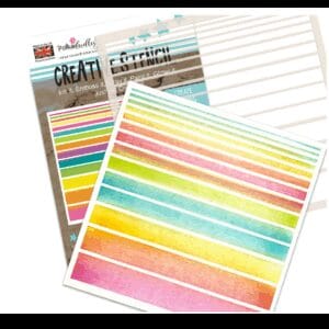 Stencil Grauated Stripe Creative
