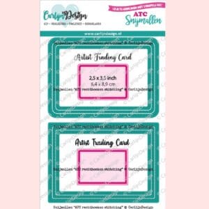 Troquel ATC Rectangles Stitching