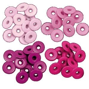 WIDE EYELETS ALUMINUM PINK