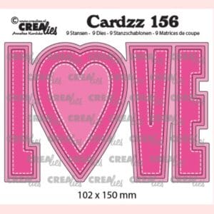 Troquel Love (Cardsize) CREAlies
