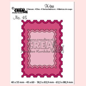Troquel ATC Stamps + Smaller Stamps Crealies