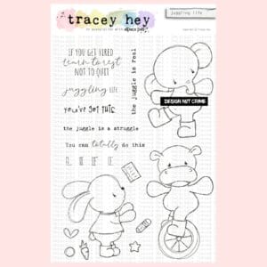 Sello Juggling Life A5 Tracey Hey
