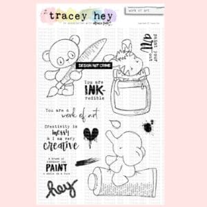 Sello Work of Art A5 Tracey Hey