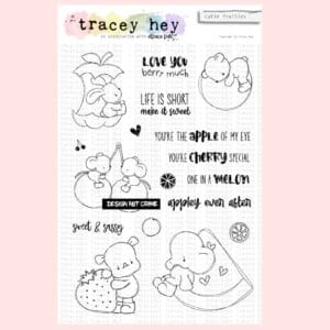 Sello Cutie Fruities A5 Tracey Hey