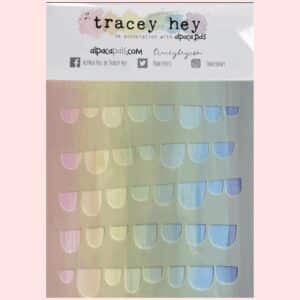 Stencil “Scallops” Tracey Hey