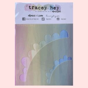 Stencil Tracey Hey “Scalloped Quarter”