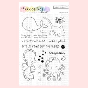 Sello  “Make a Splash”  Tracey Hey A6