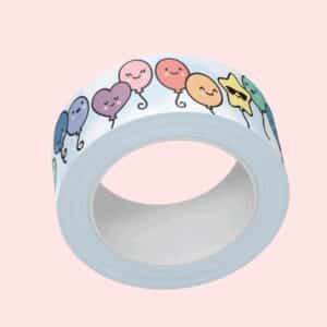 Washi Tape Birthday Balloons