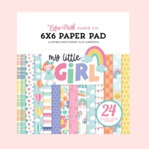 Pack Papeles My Little Girl 6x6