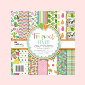 Pack Papeles Tropical Fever 6x6