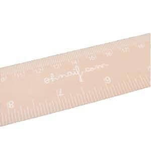 Regla Metálica Blush 30cm