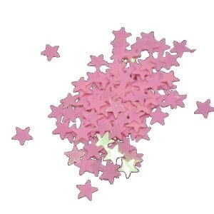 Lentejuelas Mini Estrellas Rosas