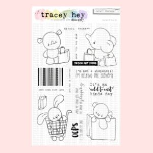 Sellos Retail Therapy Tracey Hey A5