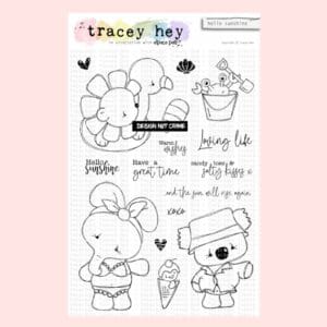 Sellos Hello Sunshine Tracey Hey A5