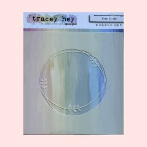 Stencil Vine Circle Tracey Hey