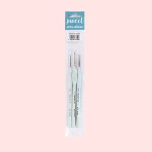 Set 3 pinceles aQuarelle S1 Redondo (0,00,000)