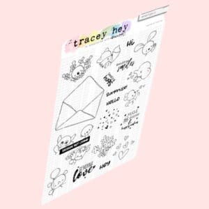 Sellos Envelopals Tracey Hey A5