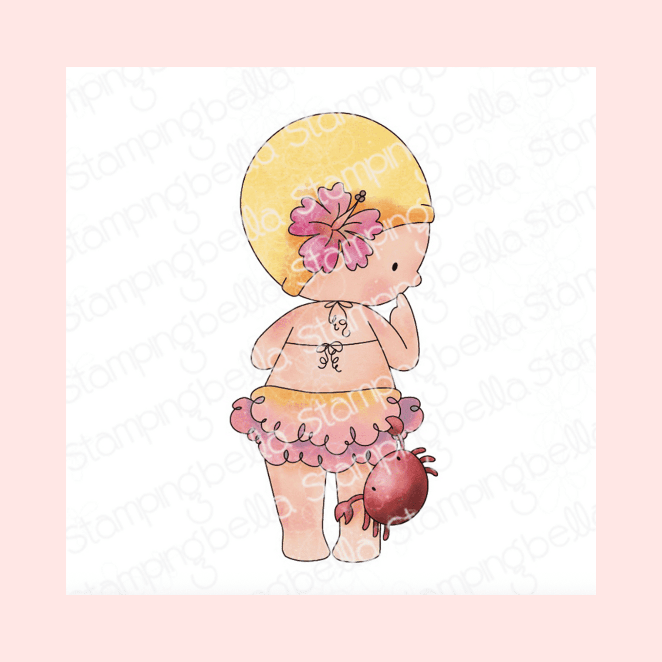 Sello BEACH BUNDLE GIRL IN A PINCH StampingBella