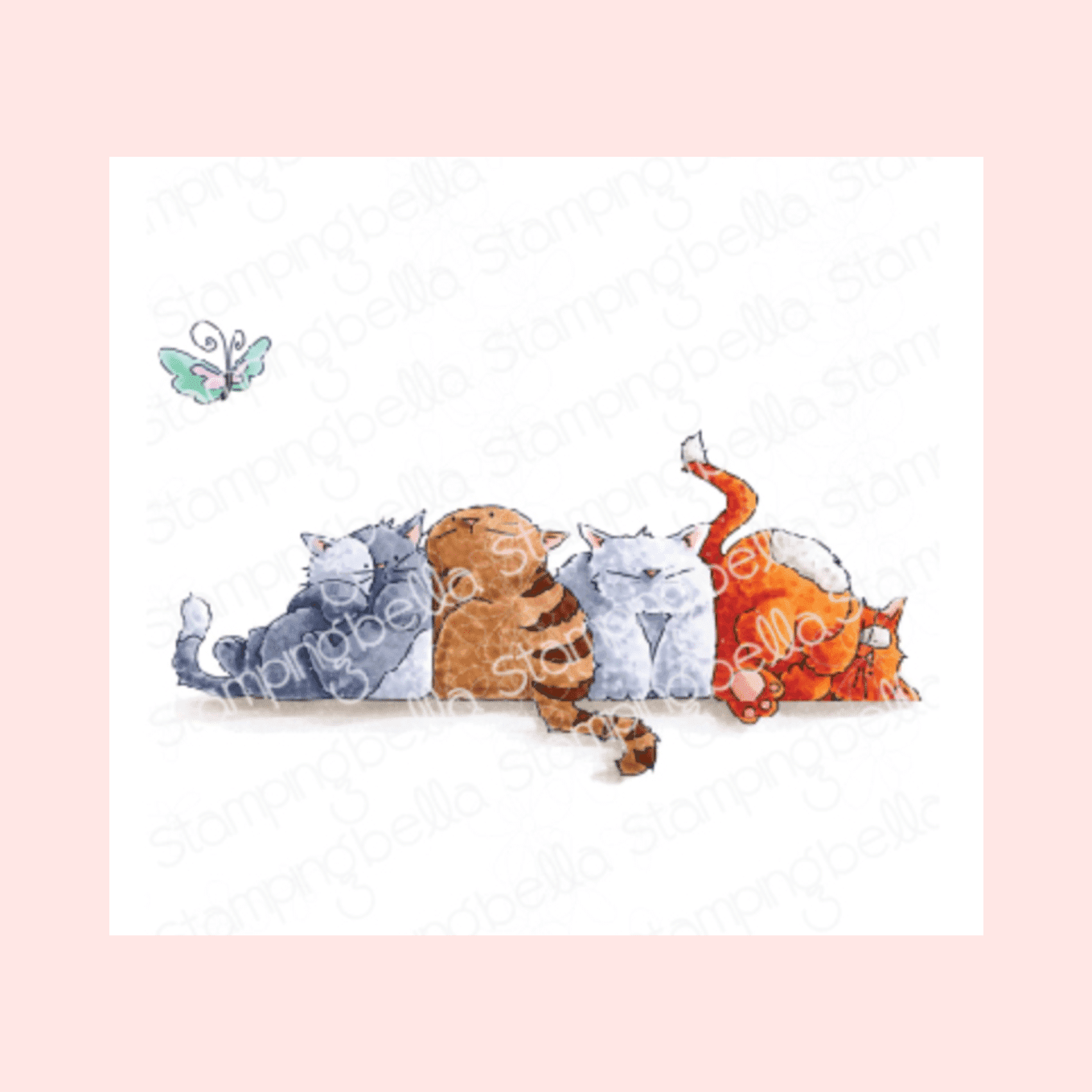 Sello SQUISHY CATS StampingBella
