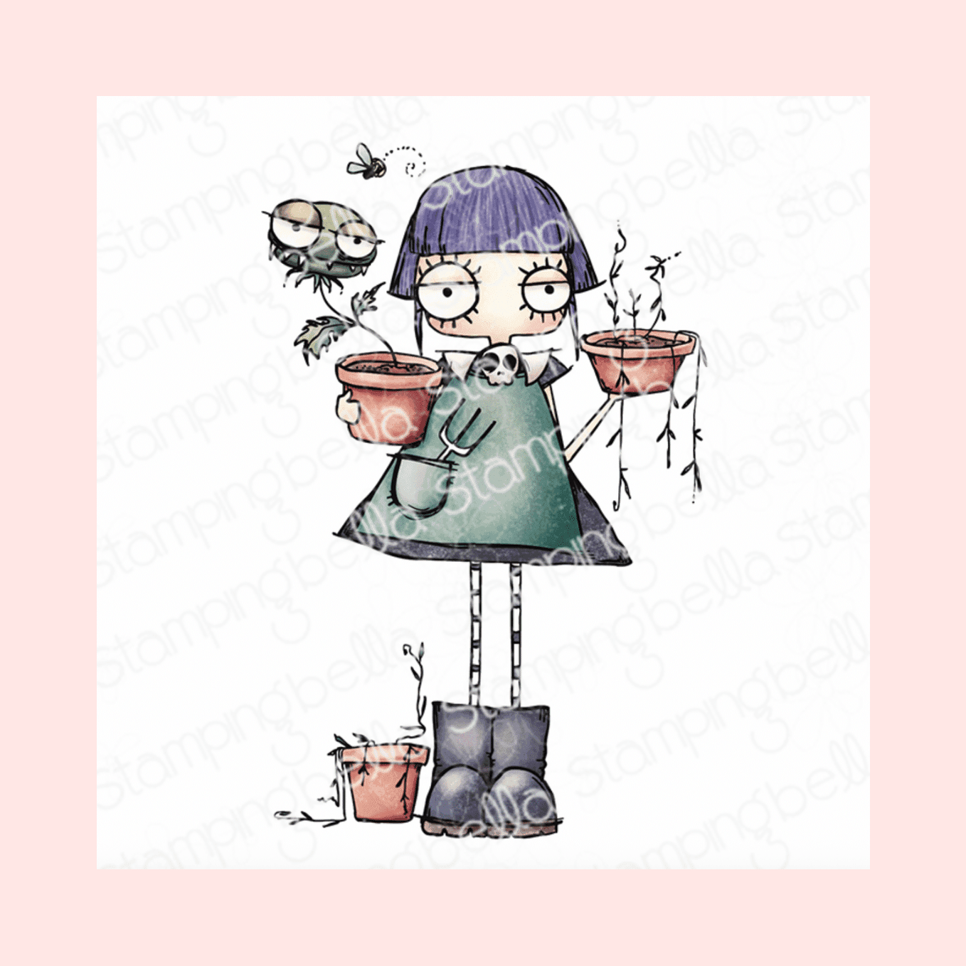 Sello ODDBALL GARDENER StampingBella