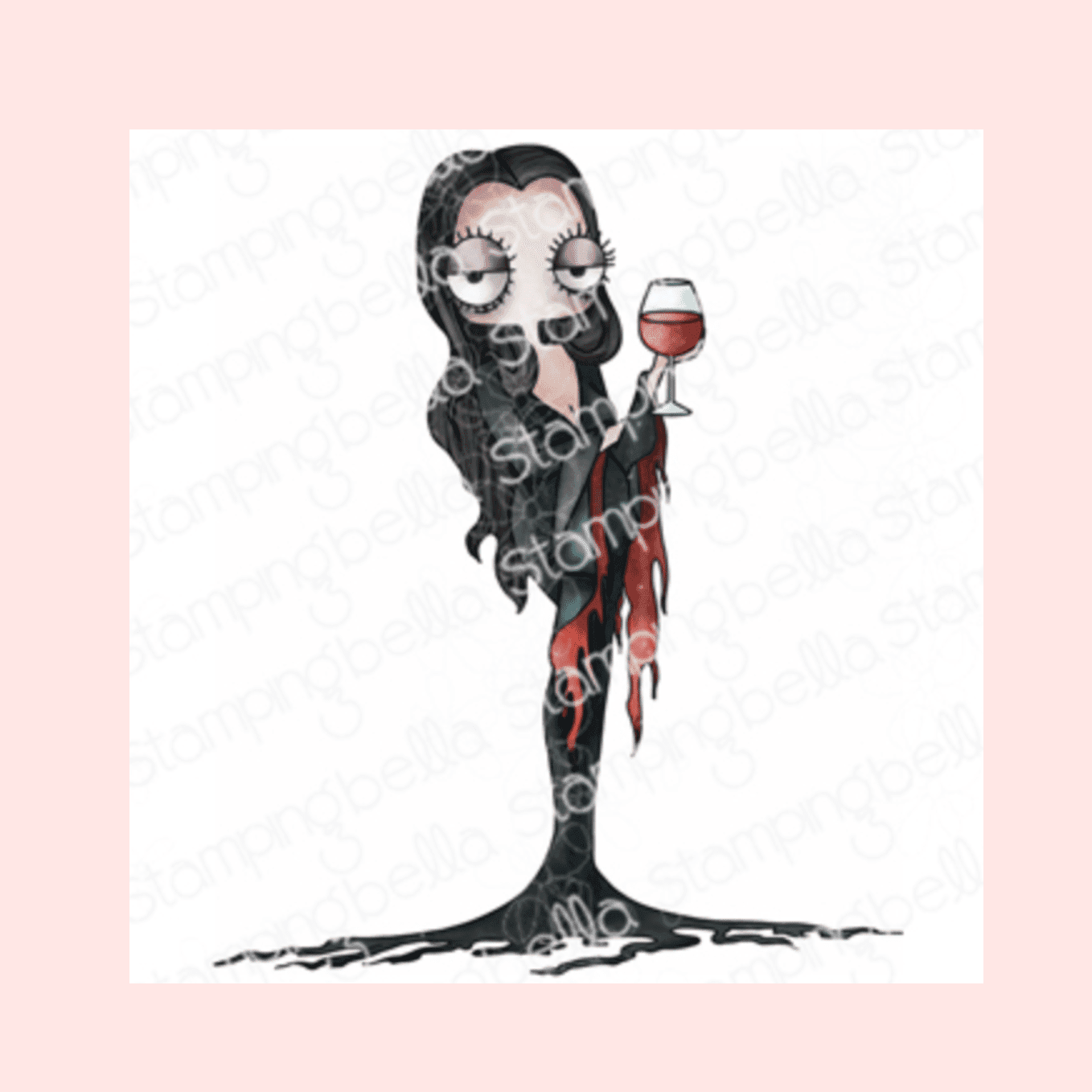 Sello ODDBALL SPOOKY LADY StampingBella