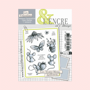 Sello Les Trotte-Menu Jardinent L'Encre