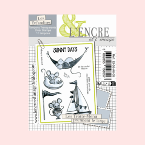 Sello Les Trotte - Menu Prennent le large  L'Encre