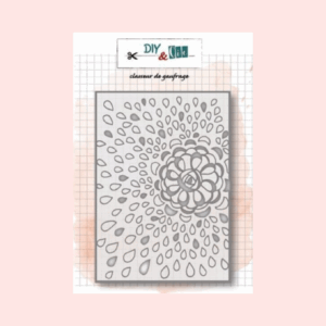 Carpeta de embossing Fleur - Diy & Cie