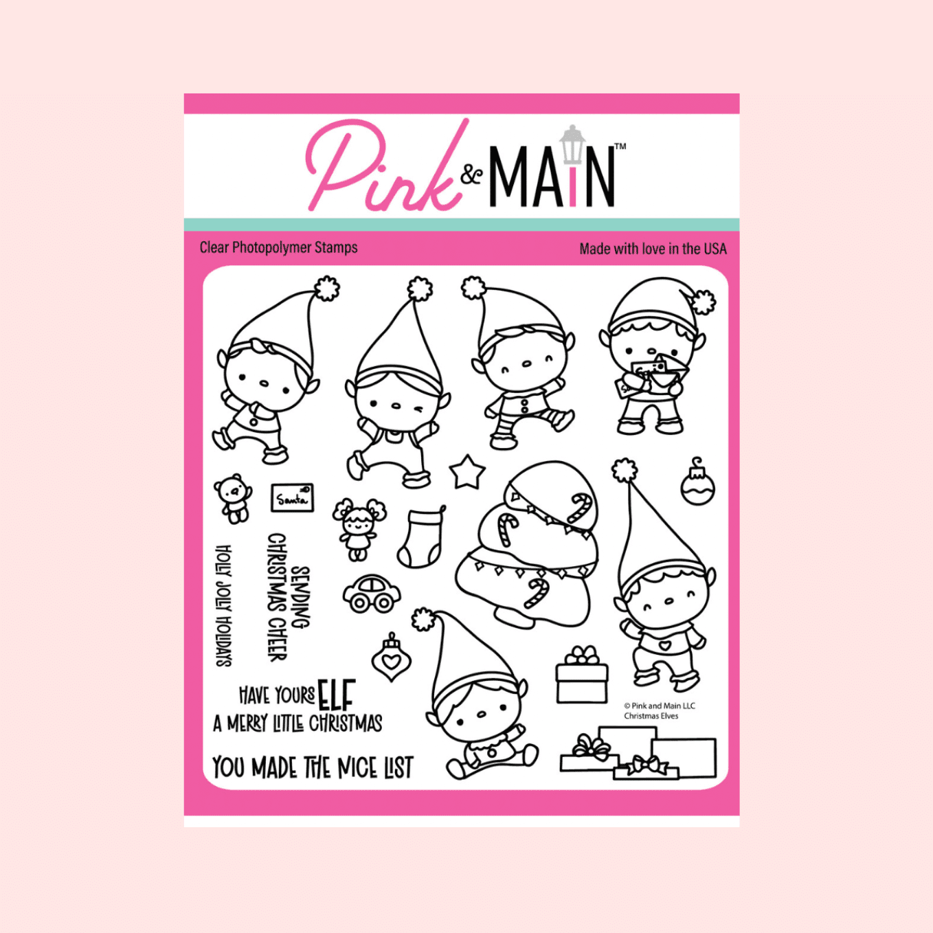 Sello Christmas Elves - P&M