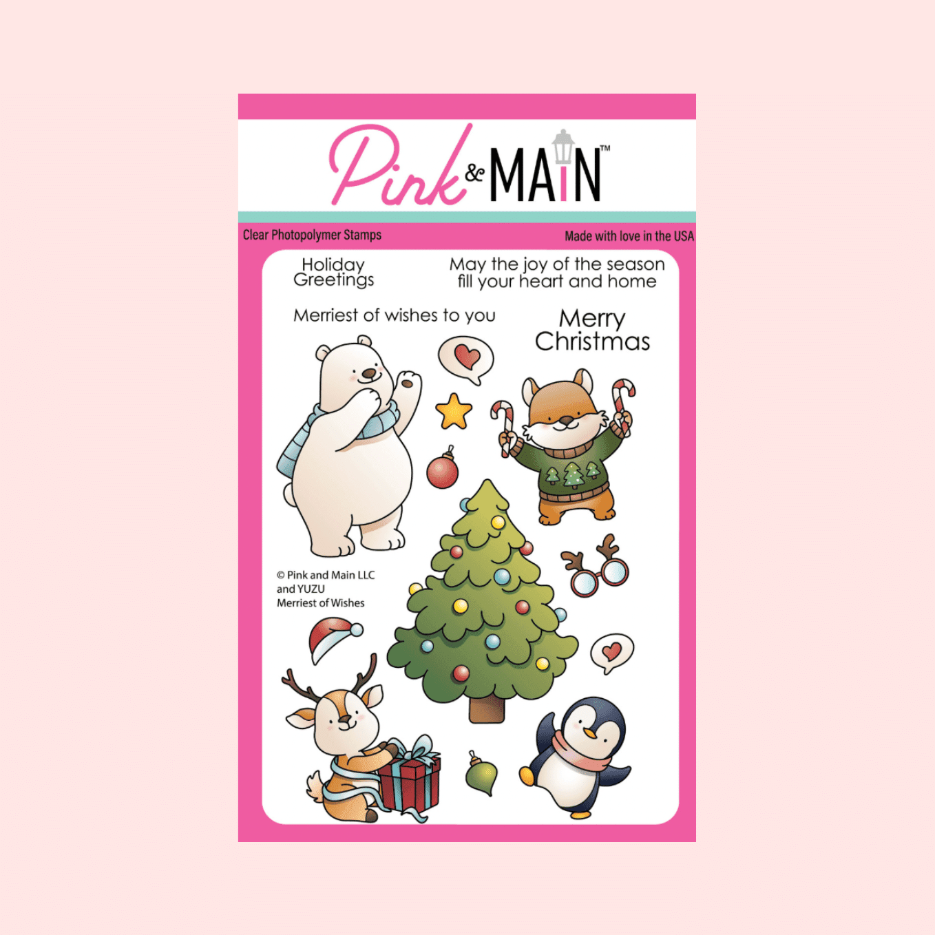 Sello Merriest of Wishes - P&M