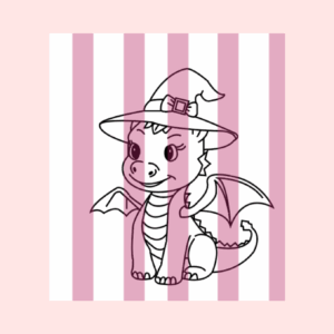 Sello Digital Dragona Halloween