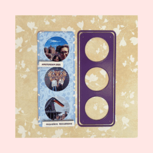 Troquel Foto-Círculos Morado C.