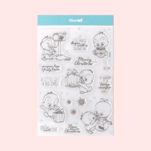 Sello 2676-CLEM-E Pino il pinguino ENG