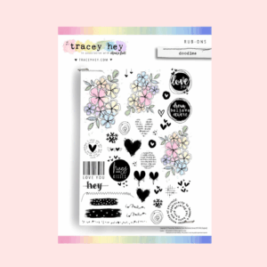 Rub-Ons “Doodles” T.Hey