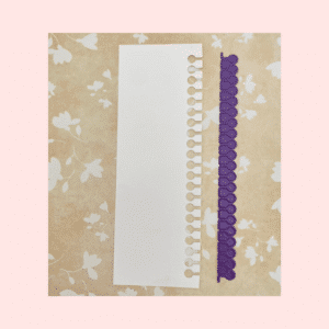 Troquel Borde libreta Morado Crafts