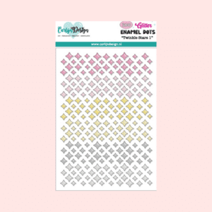 Puntos de esmalte con purpurina y estrellas brillantes 1 (300 unidades)