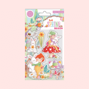 Sello Let Spring Begin -bunny - Craft Consortium