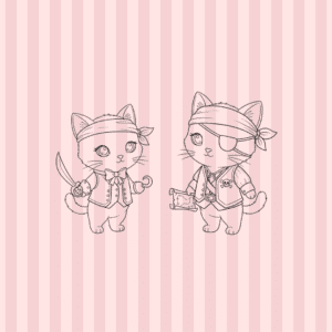 Sello Digital Diana y su amigo Piratas