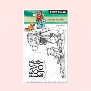 Sello Sweet Sledder Penny Black