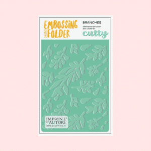 Mini carpeta embossing - Ramas