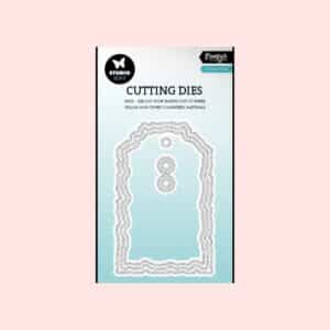 Troquel - Torn Edge Tag Rectangle Essentials - Studio Light