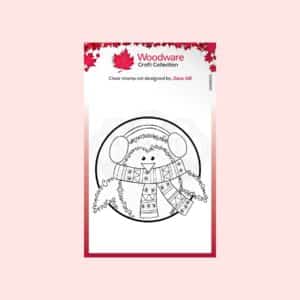 Sello - Mini Penguin - Woodware