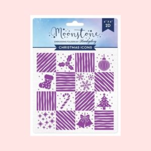 Carpeta de Embossing - Christmas Icons - Moonstone