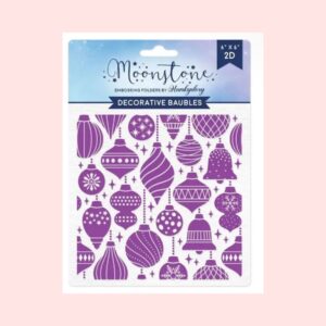 Carpeta de Embossing - Decorative Baubles - Moonstone